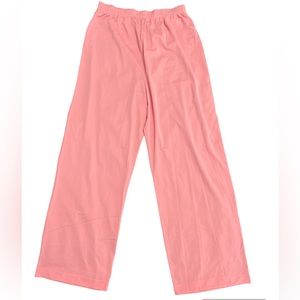 Vintage Pink Nylon Vanity Fair Pajama Pants Size 38